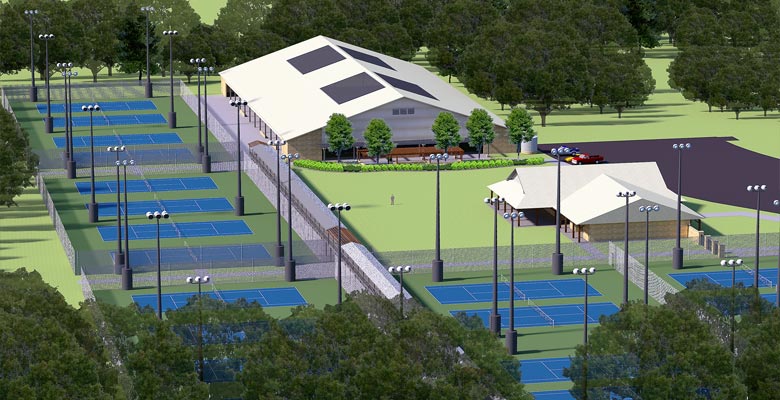 Sports Complex Feasibility Design Burditt Land Place